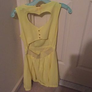 Heart cutout out summer dress